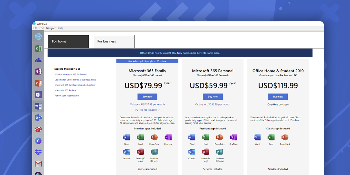 office 365 price