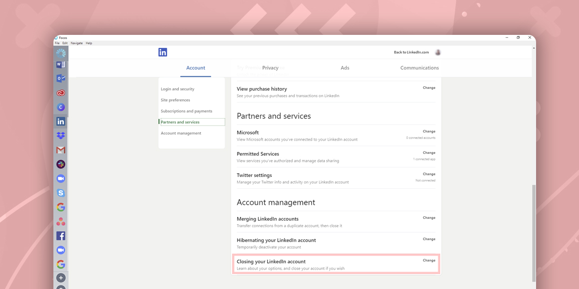 How To Delete LinkedIn Account