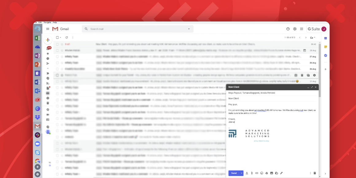 How to create a group email in Gmail