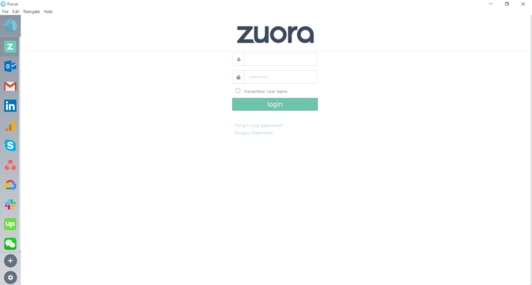 zuora Review Screenshot